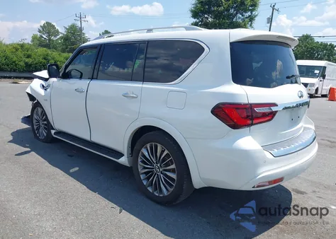 2018 Infiniti Qx80 из США, поврежденный, VIN JN8AZ2NE4J9190803